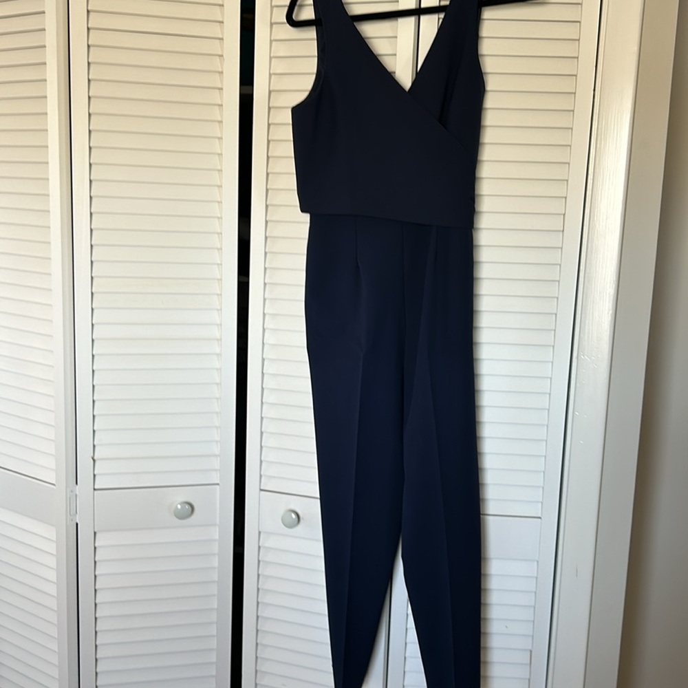 Charlotte Henry navy blue jumpsuit - size medium